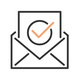 お申し込みメールの確認